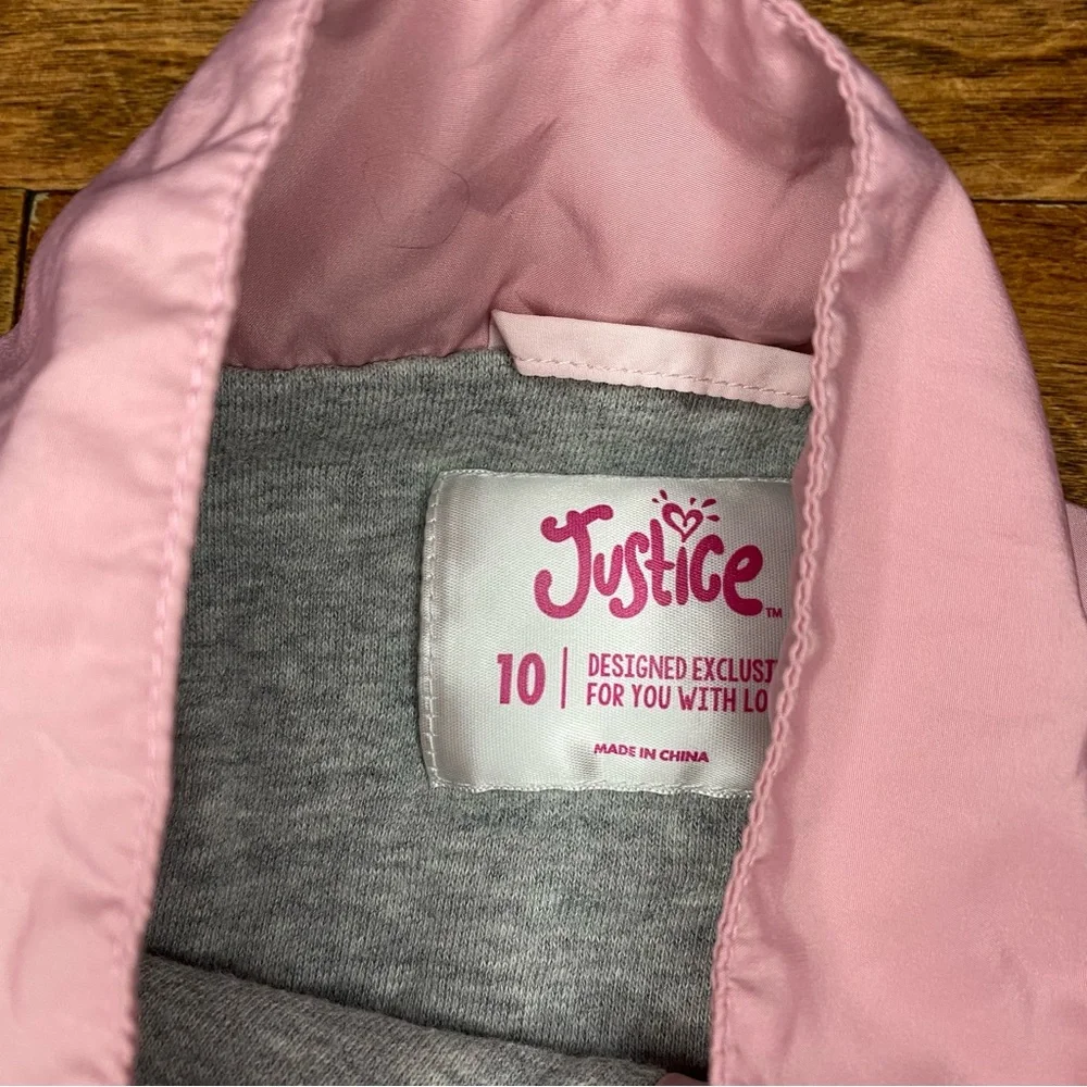 Girl’s Justice crop jacket - Picture 5 of 5